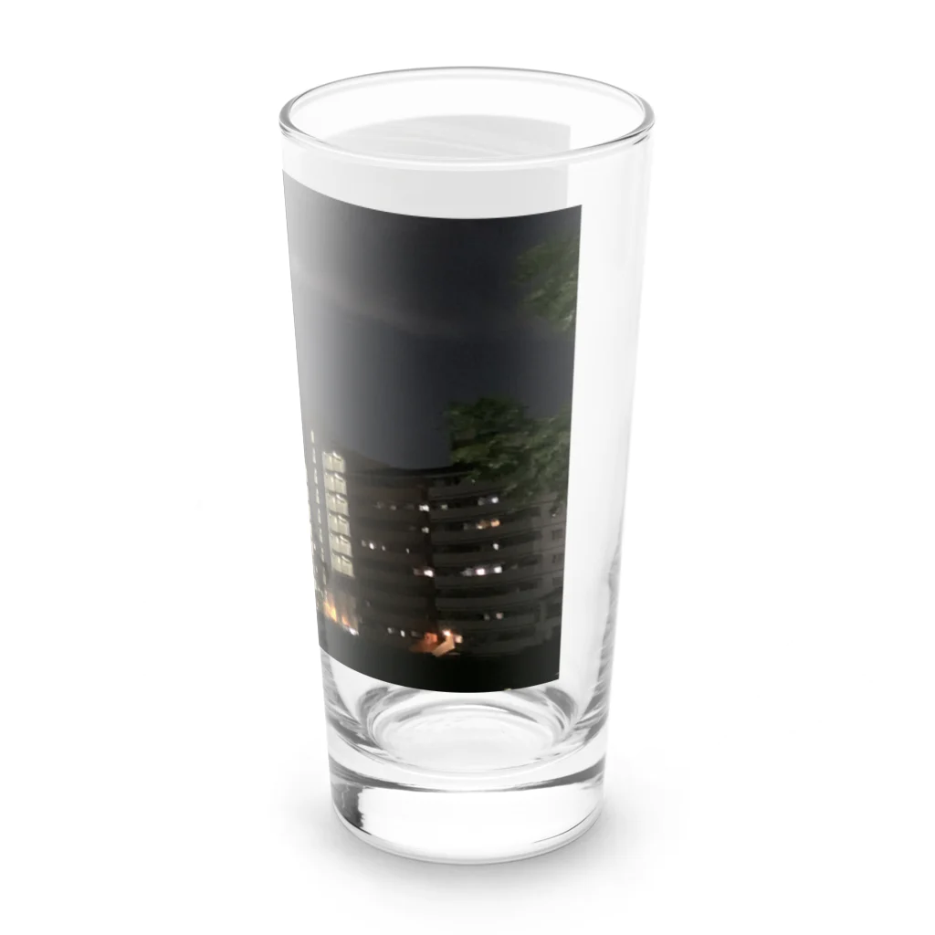 玉手箱のあんこくの街並み Long Sized Water Glass :right