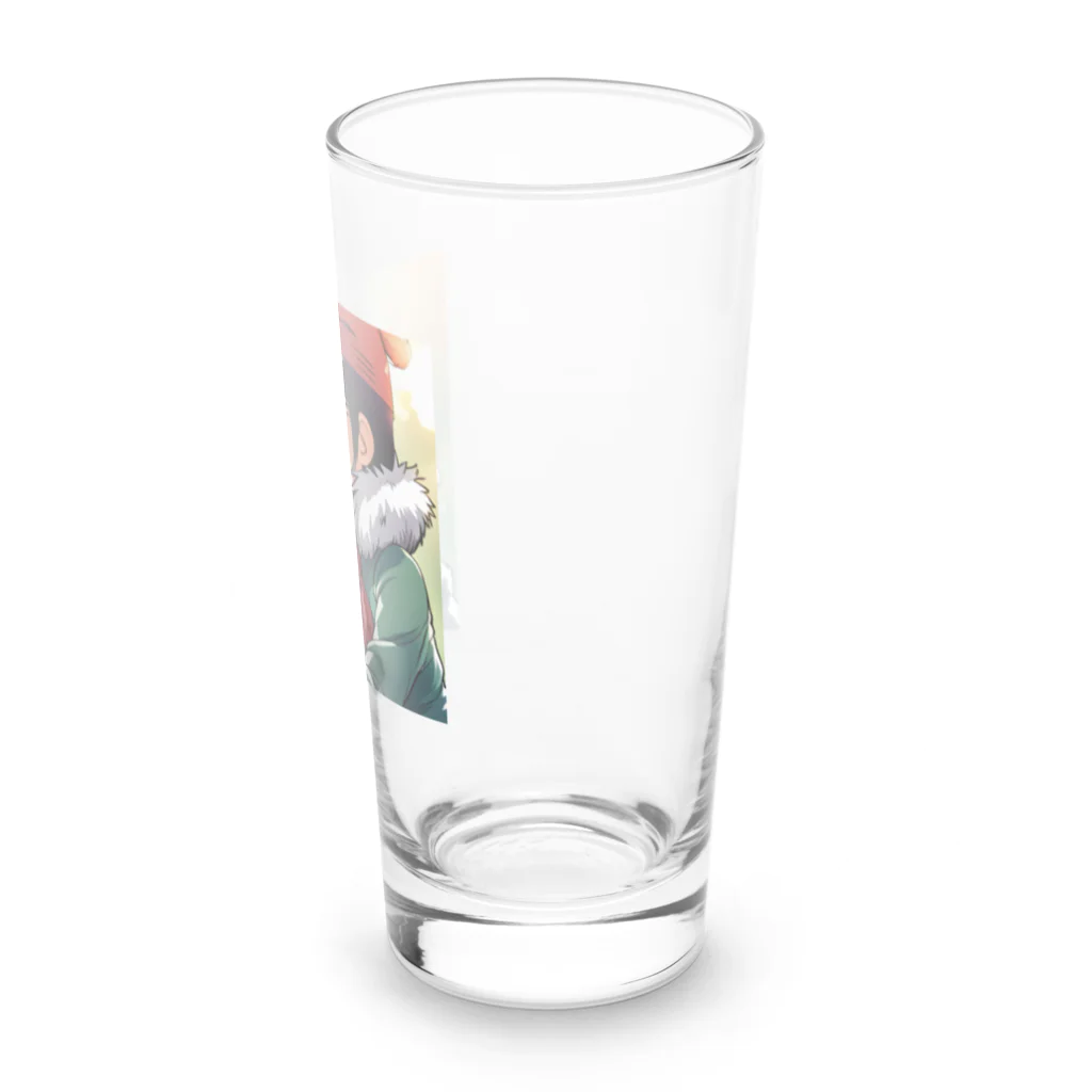 AI美女王国のドット絵のゆうこちゃん Long Sized Water Glass :right