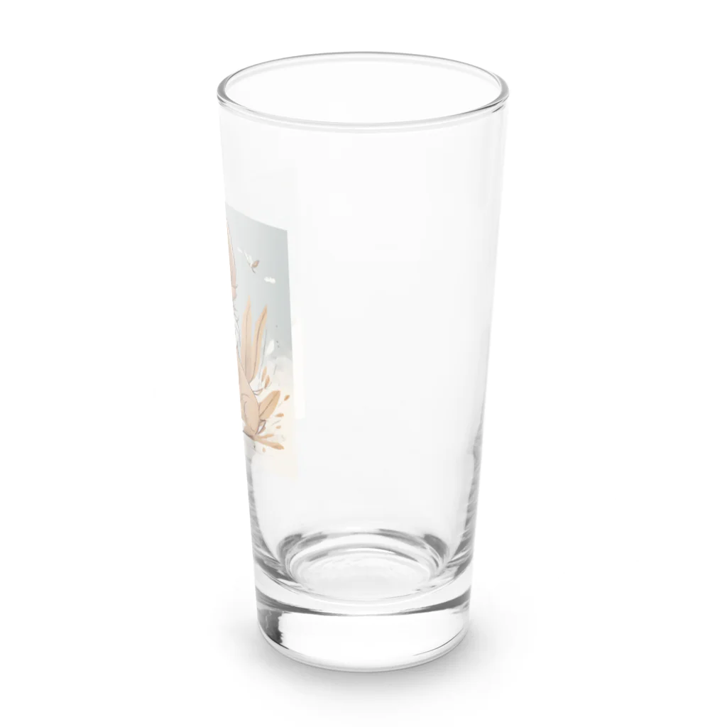 aki's shopのTHE忠実犬 Long Sized Water Glass :right