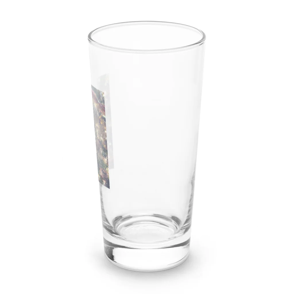 nyaaaaan8のクリスマス Long Sized Water Glass :right