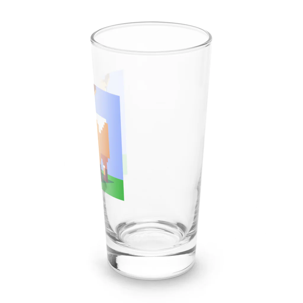 妖怪 白狐堂にようこその件の牛 Long Sized Water Glass :right