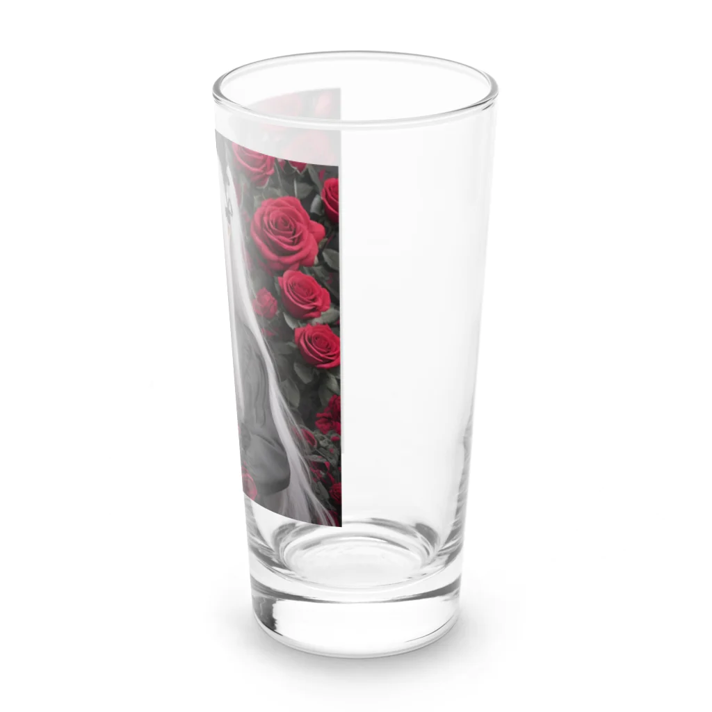 ZZRR12の「猛炎に舞う紅の猫耳守護者」 Long Sized Water Glass :right