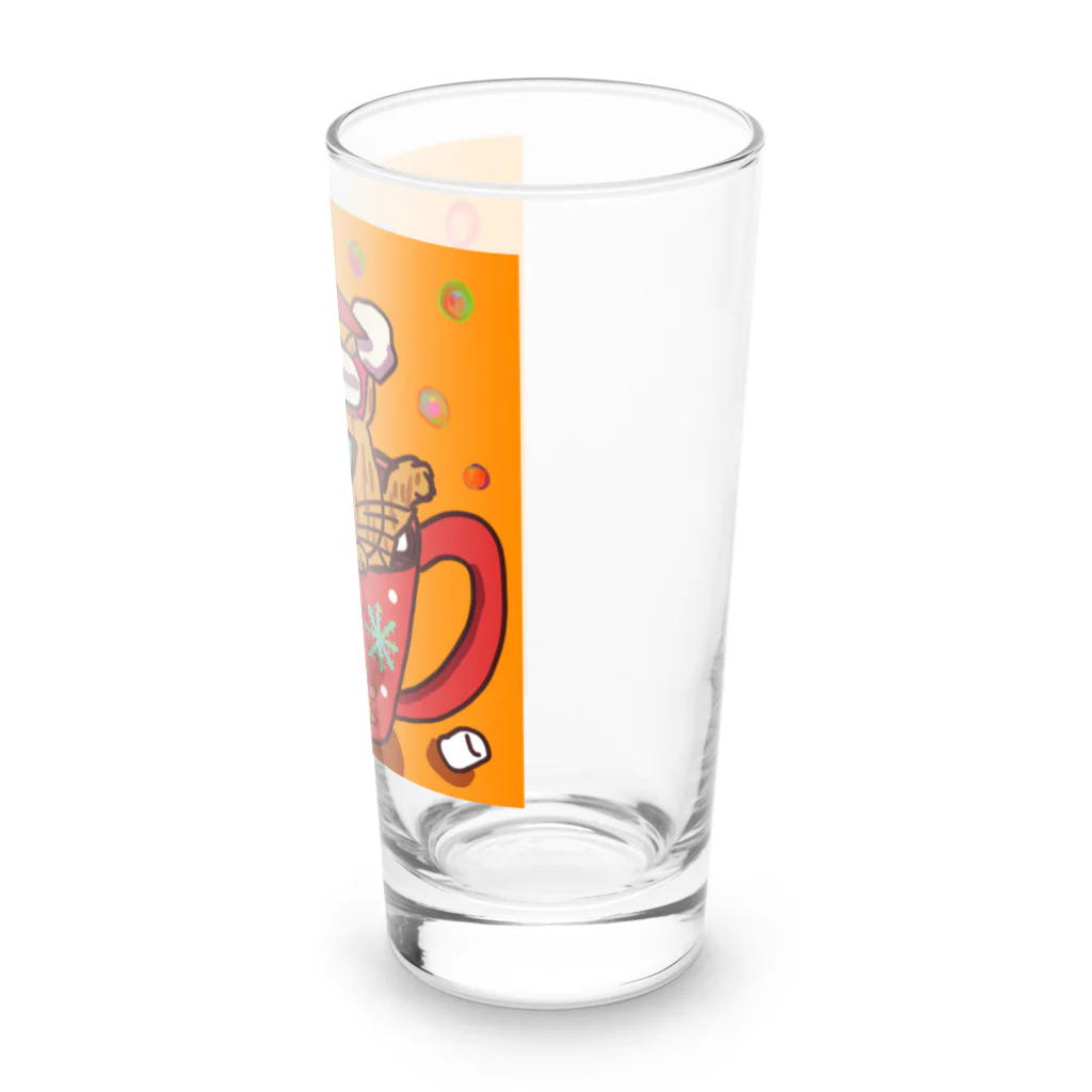 MAのクリスマスにゃんこ Long Sized Water Glass :right