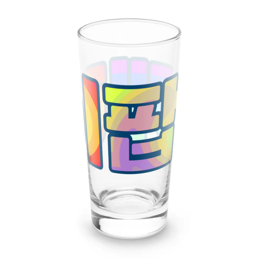 LalaHangeulのKPOP(ハングル) Long Sized Water Glass :right