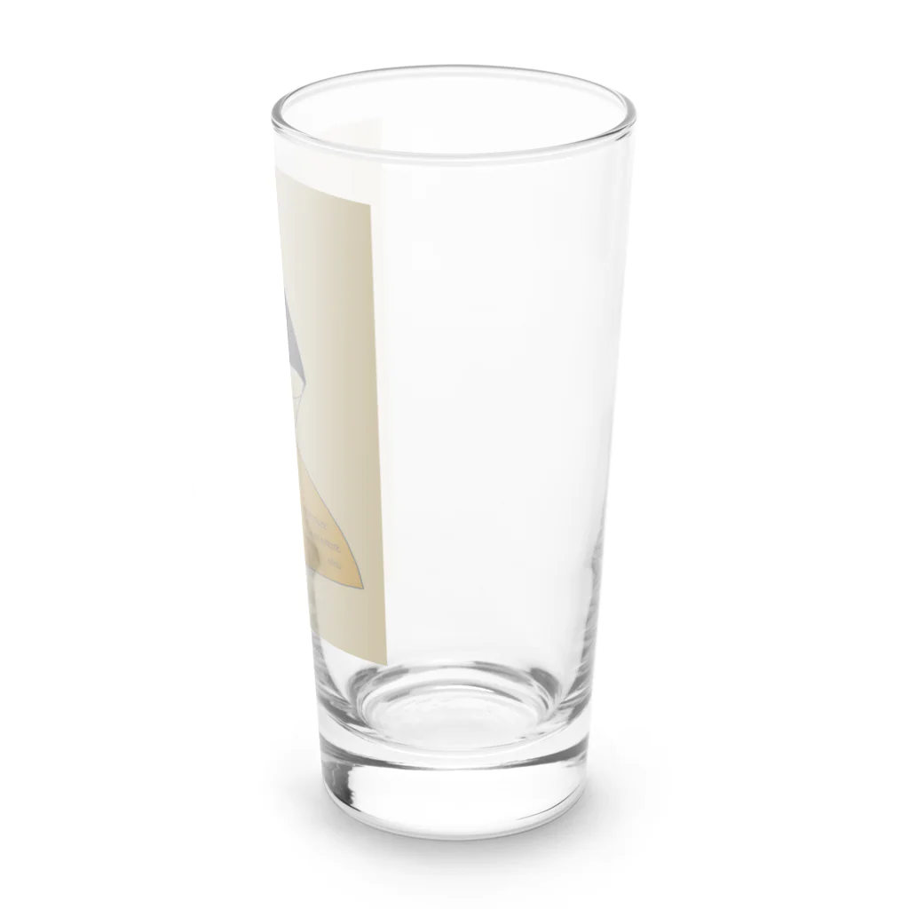 sorbericaの一筆書きネコ Long Sized Water Glass :right