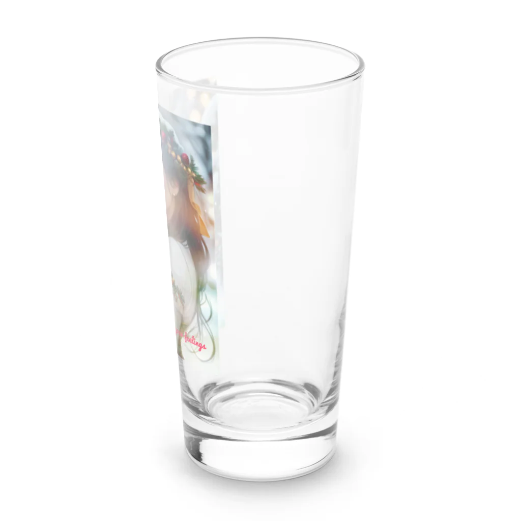 💖宇宙整体♪🌈♪こころからだチャンネル♪💖のDedicate love to convey your feelings Long Sized Water Glass :right