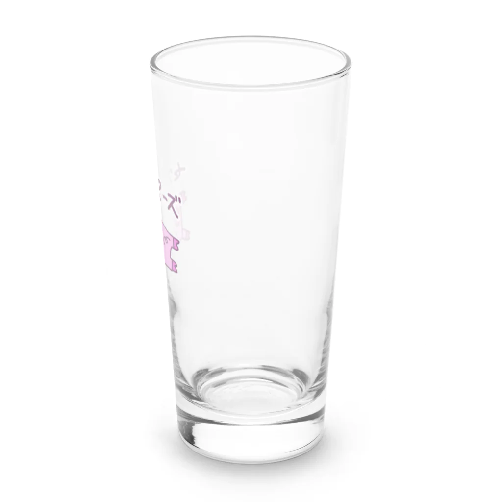 idolizeのぶたちゃんのセクシーポーズ Long Sized Water Glass :right