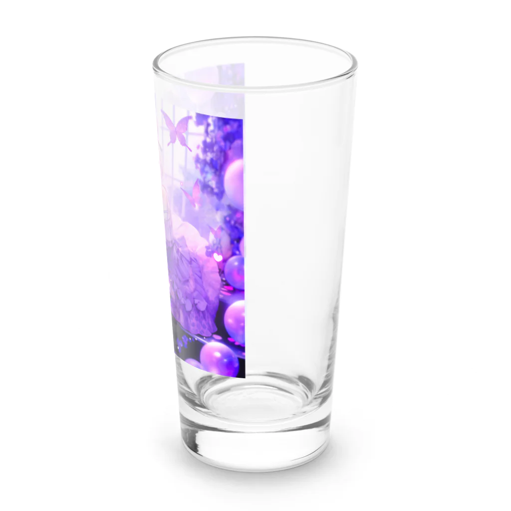 エクレア【eclair】AIイラスト×オリジナルグッズのゴシック少女 Long Sized Water Glass :right