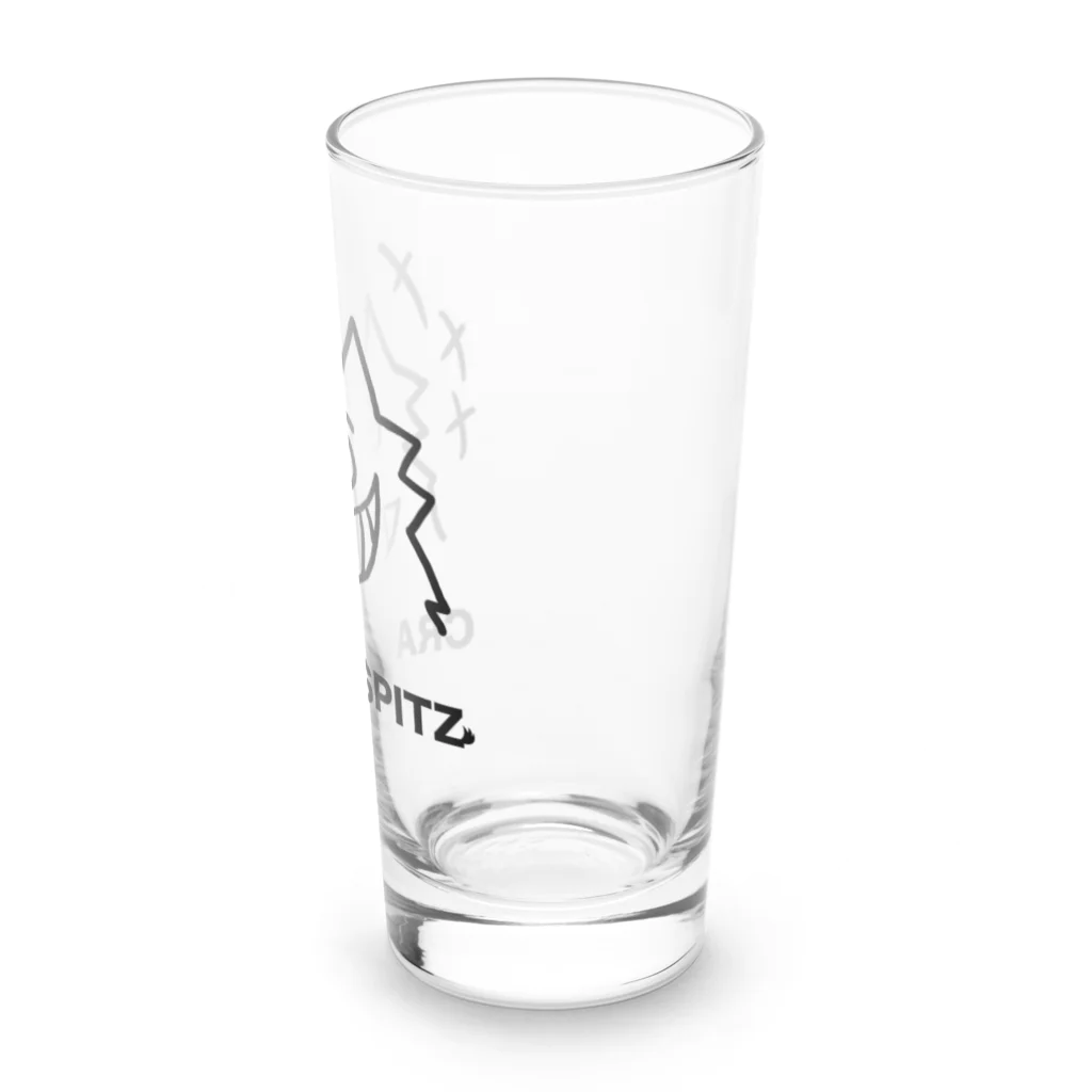 ehime@けだま&もち＆すみのCRAZY SPITZ「HA HA HA」 Long Sized Water Glass :right