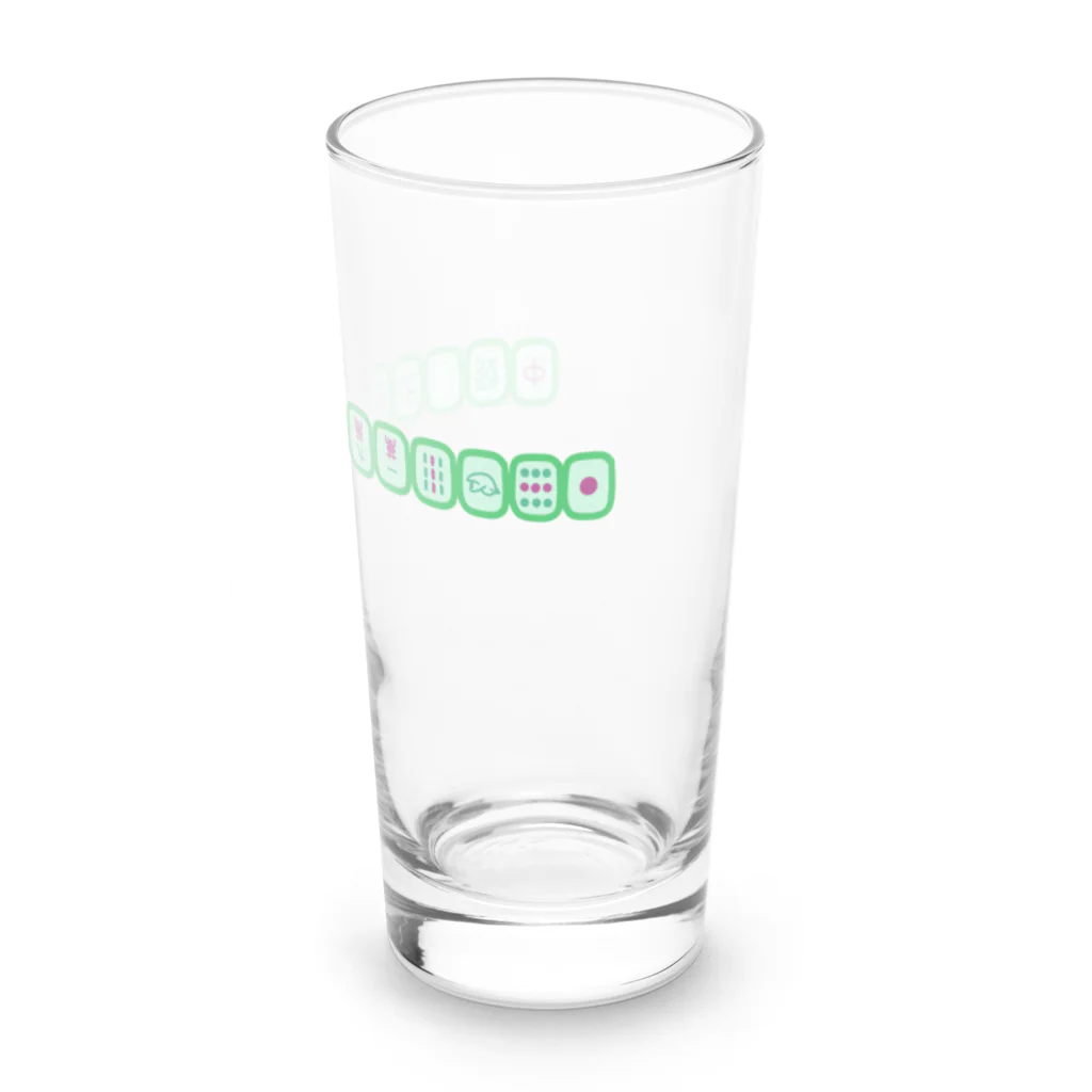 翠笑宴のさかさま国士無双ちゃん Long Sized Water Glass :right