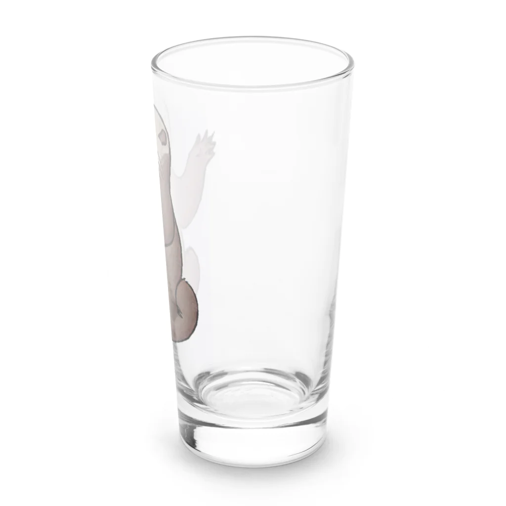 夢幻カワウソくんのお店の浮世絵風カワウソくん Long Sized Water Glass :right