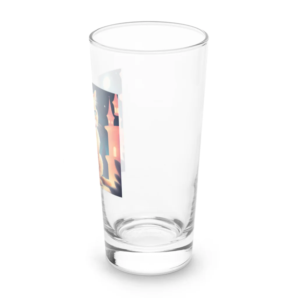 genki121227の猫のイラストグッズ Long Sized Water Glass :right