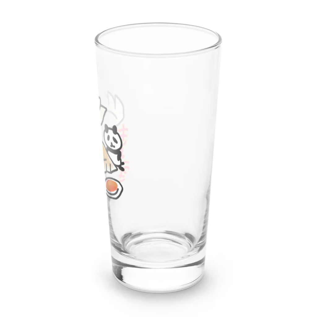 1000srk_のぎょうざとパンダ Long Sized Water Glass :right