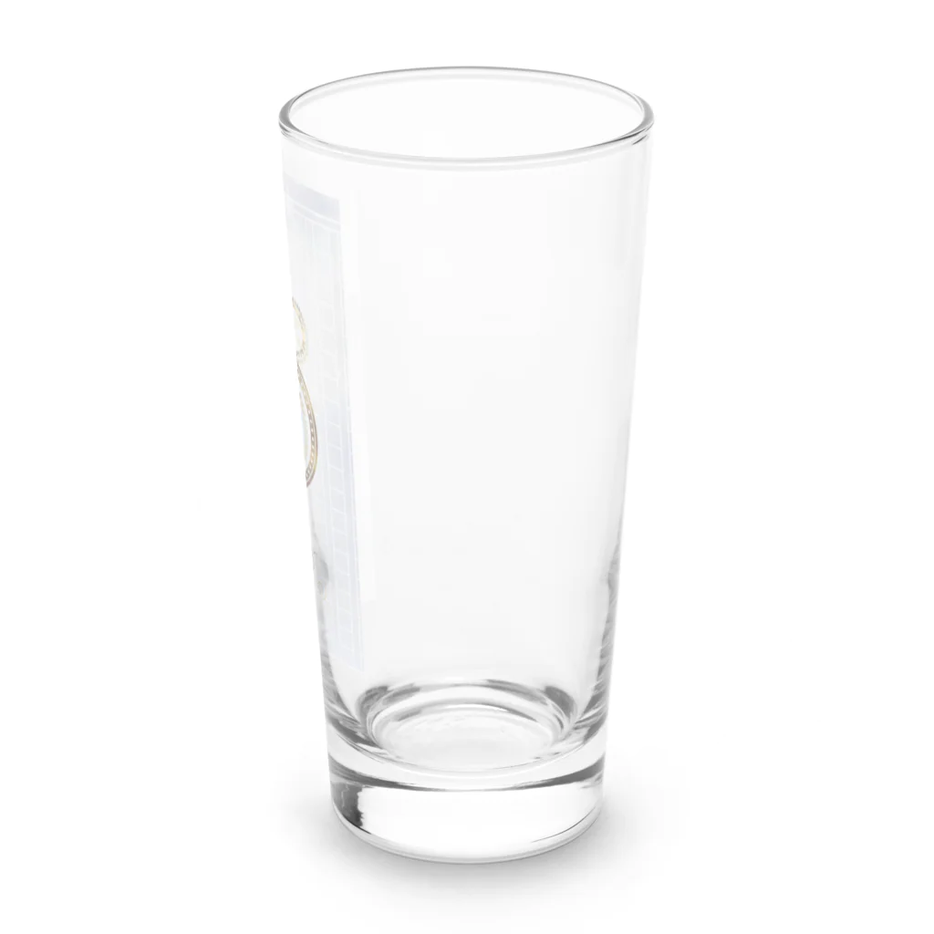 Δray☆storeの透明薔薇の火 (白・表) Long Sized Water Glass :right