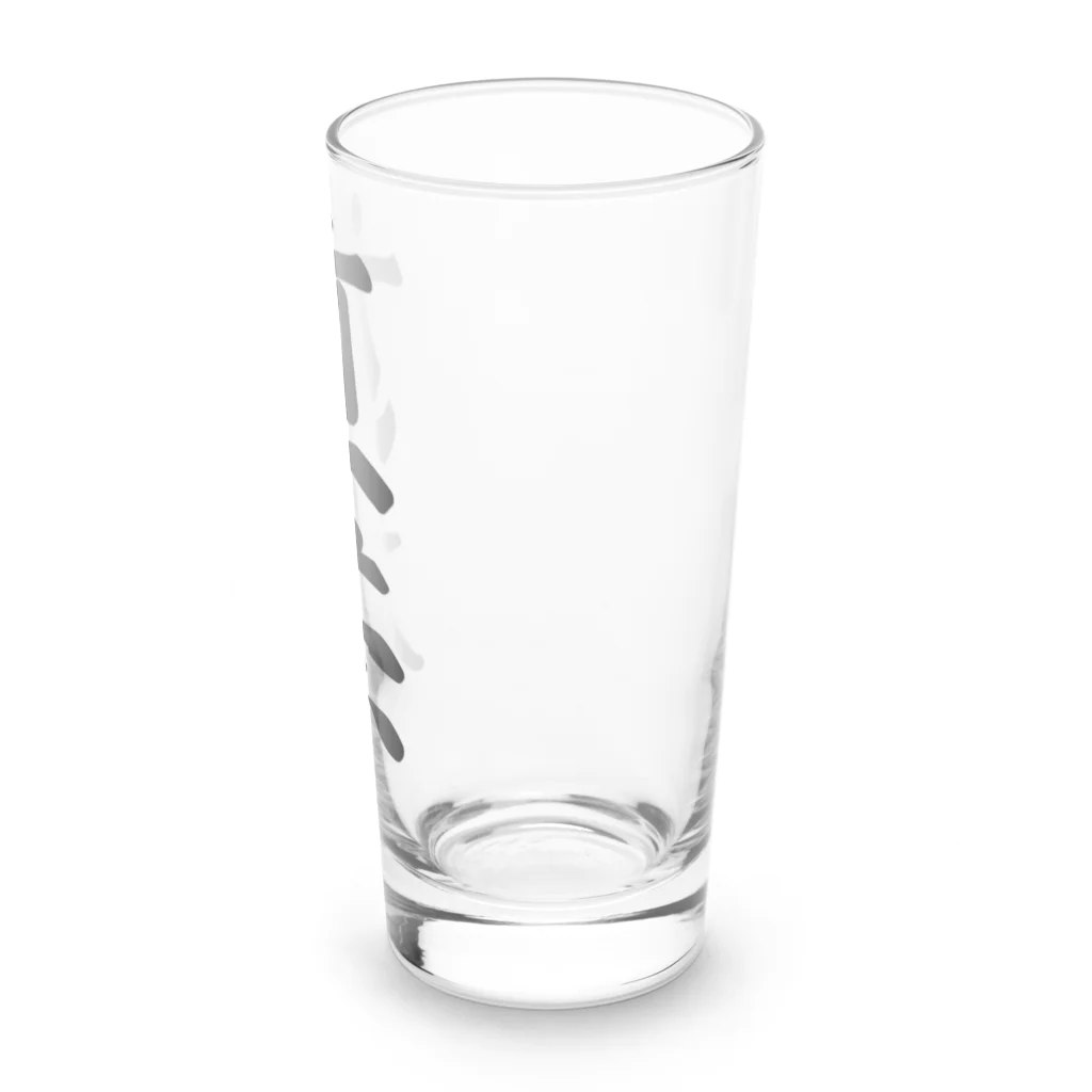 着る文字屋の煎茶 Long Sized Water Glass :right