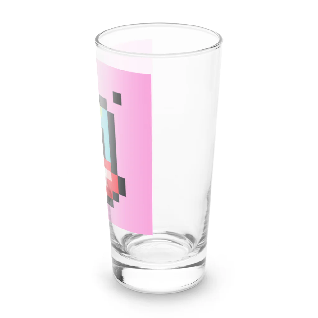 takuSHOP99のドット絵のサクランボ Long Sized Water Glass :right