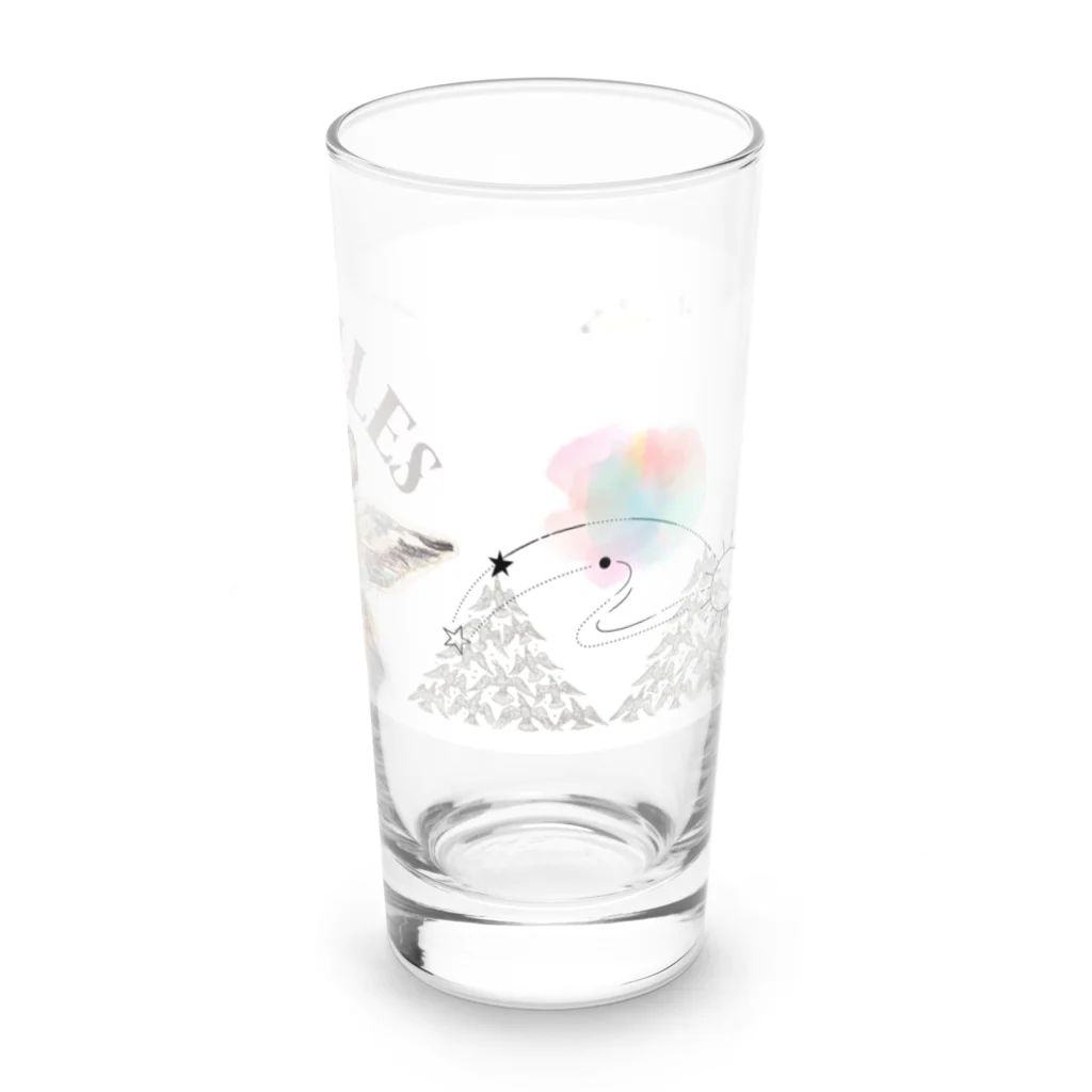 KOMARUの翼耳うさぎ Long Sized Water Glass :right