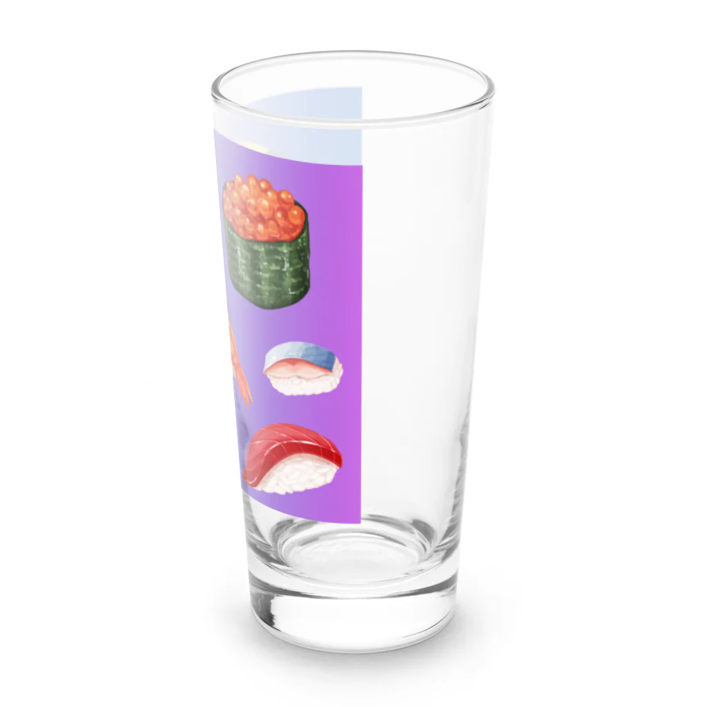 ポンキチはうすのすしのえ Long Sized Water Glass :right