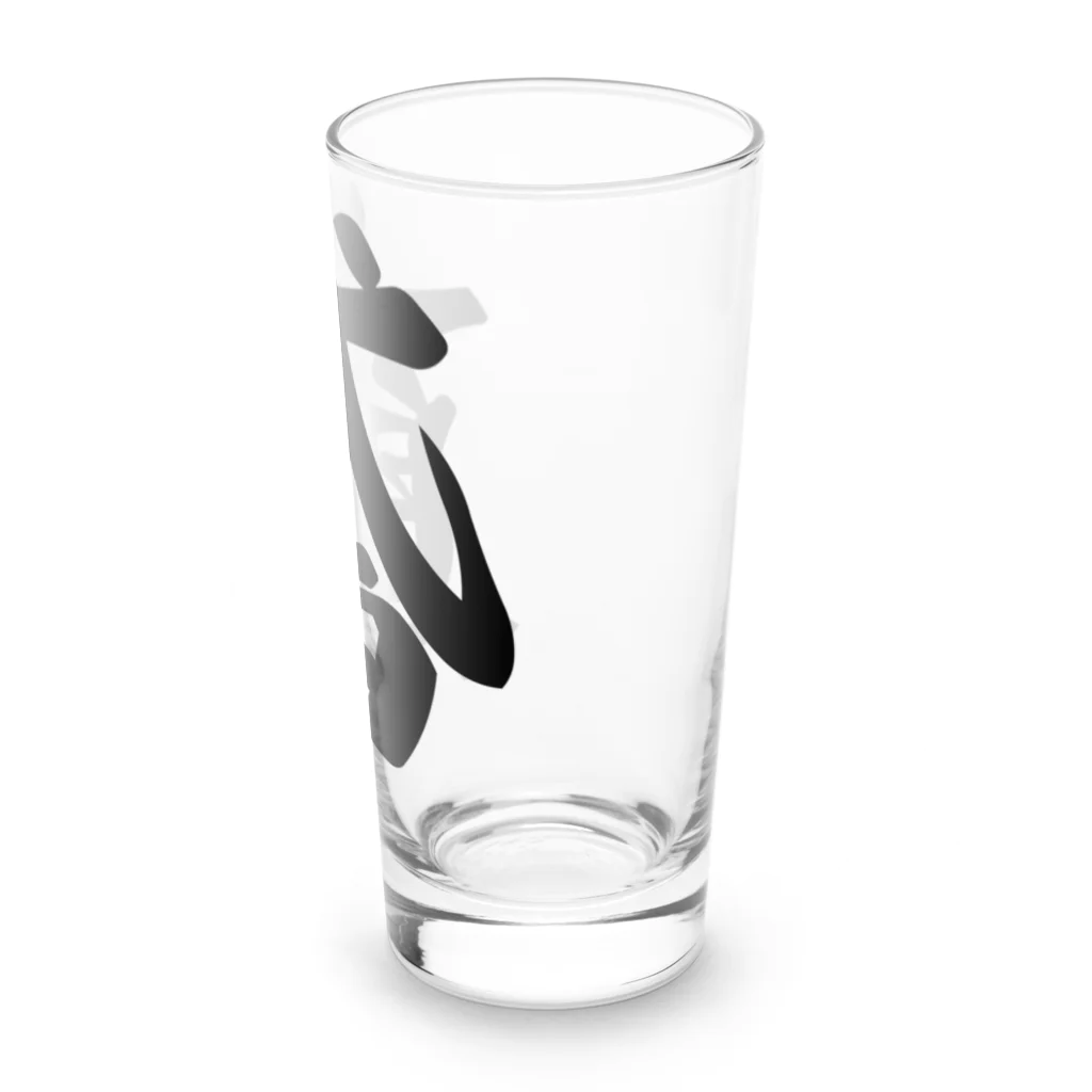 着る文字屋の鳶 Long Sized Water Glass :right