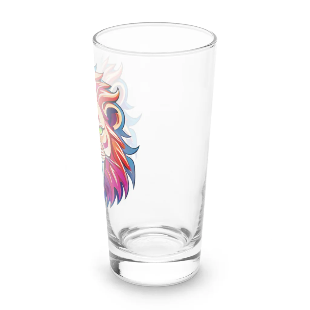 uncle-Toshiの吠えるライオン Long Sized Water Glass :right