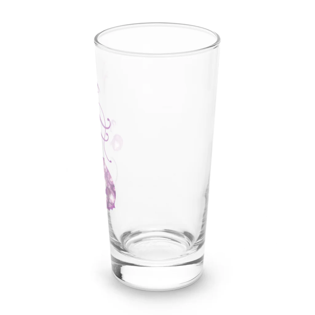 Sparkle＆Artのアメジストドラゴングラス（2月誕生石） Long Sized Water Glass :right