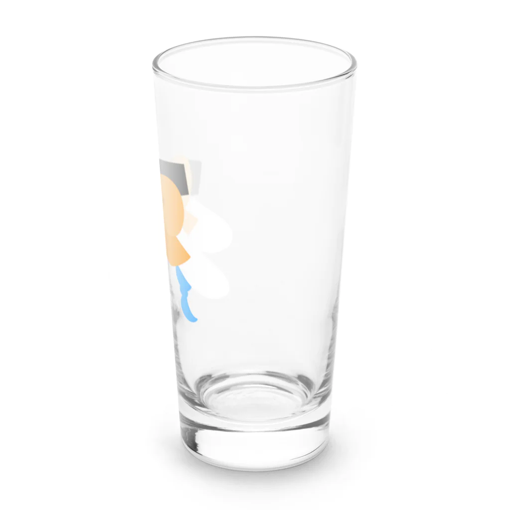 usabit.のぐっず屋さんのうさぎガンマントレードマーク Long Sized Water Glass :right