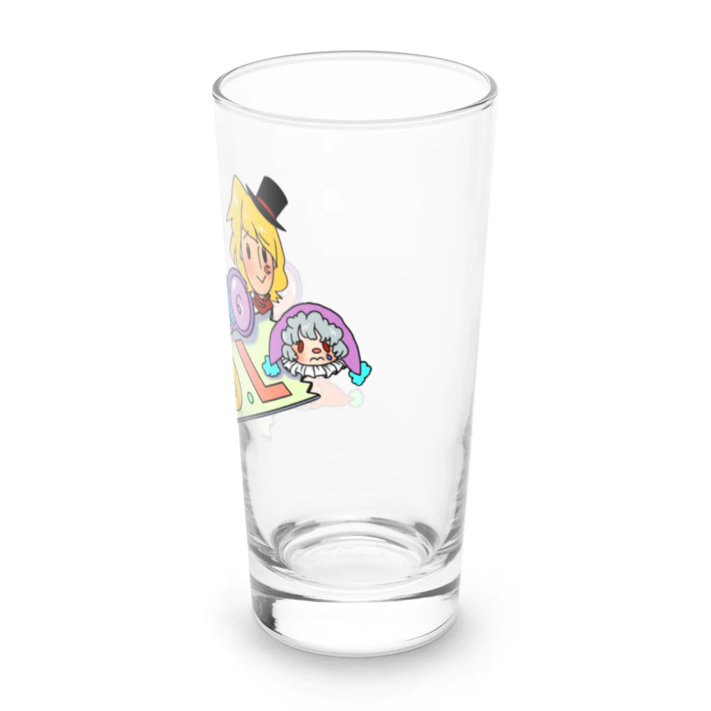 Studio L.O.LのStudioL.O.L【カラフルロゴ斜め】 Long Sized Water Glass :right