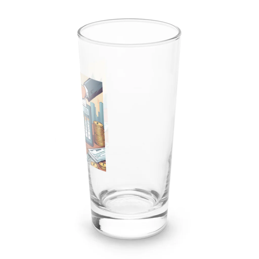 kenshopの今流行りの増税をエモ可愛くさせていただきました★ Long Sized Water Glass :right