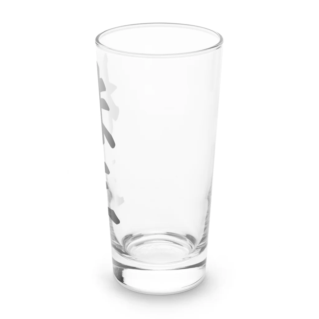 着る文字屋の株主 Long Sized Water Glass :right