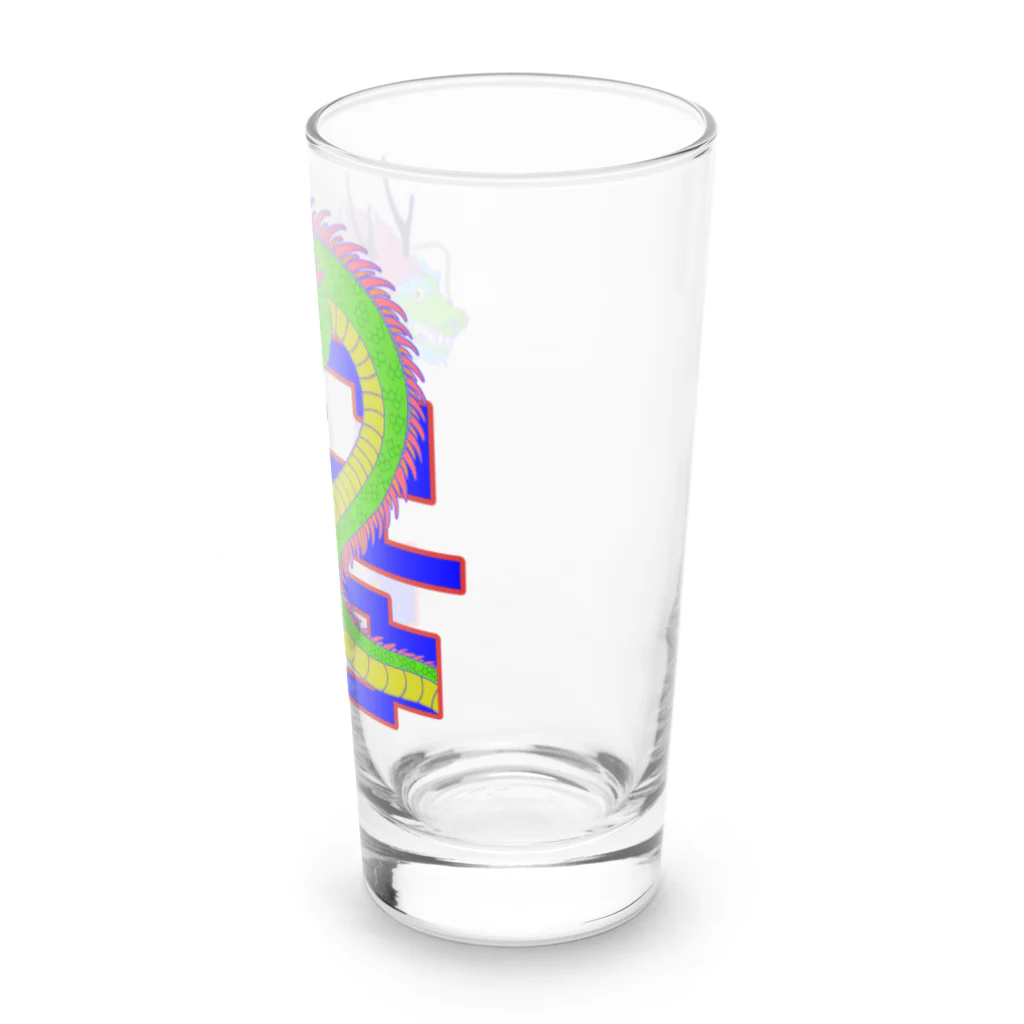 LalaHangeulの용 (龍)  ハングルデザイン   Long Sized Water Glass :right