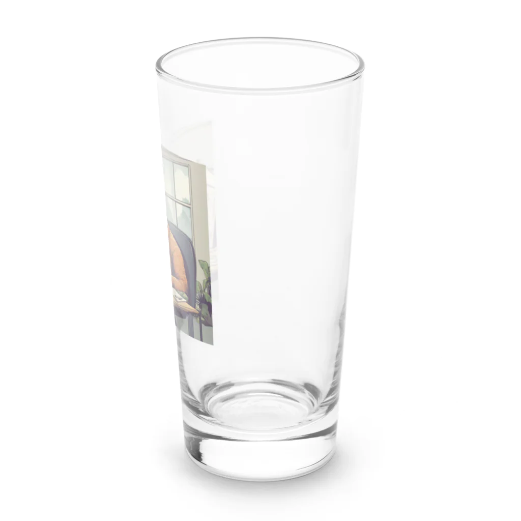 kenshopの働く恐竜 Long Sized Water Glass :right