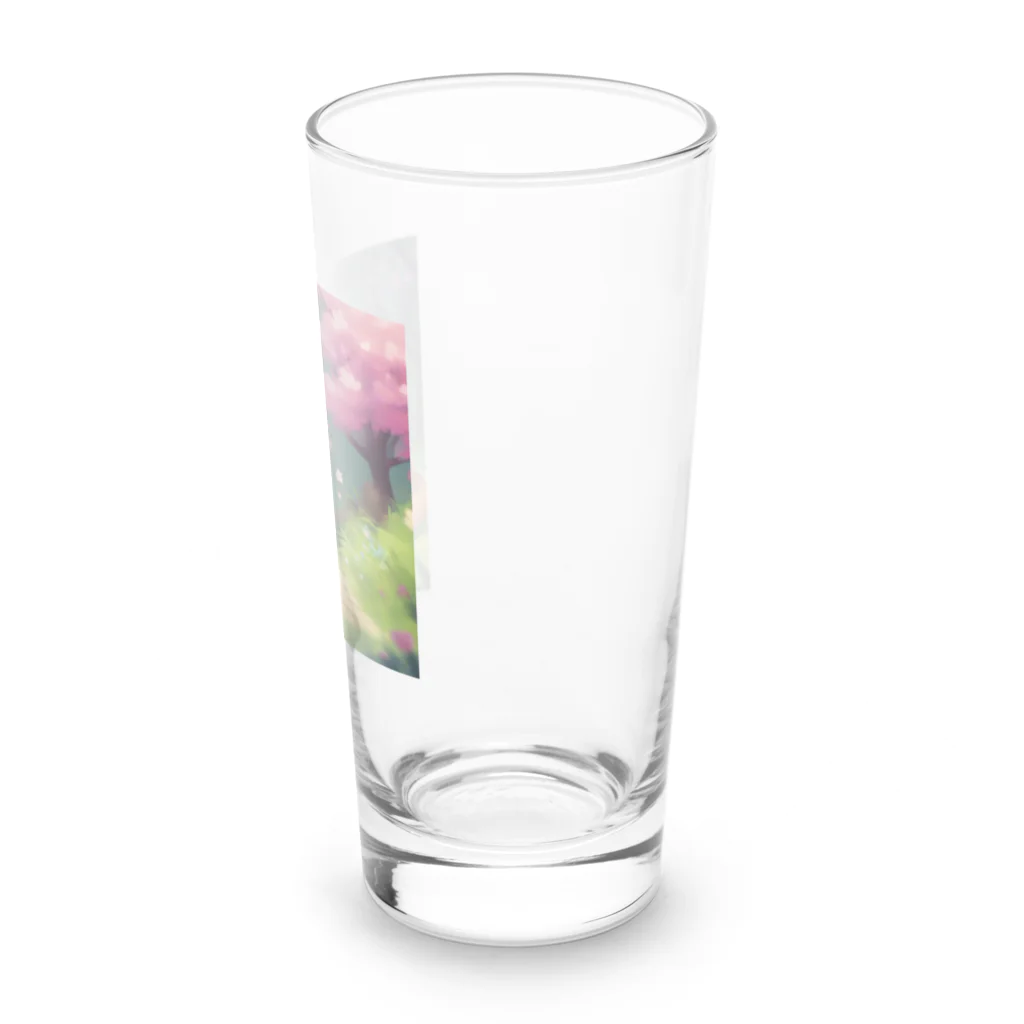 tagosakunのゆるしば Long Sized Water Glass :right