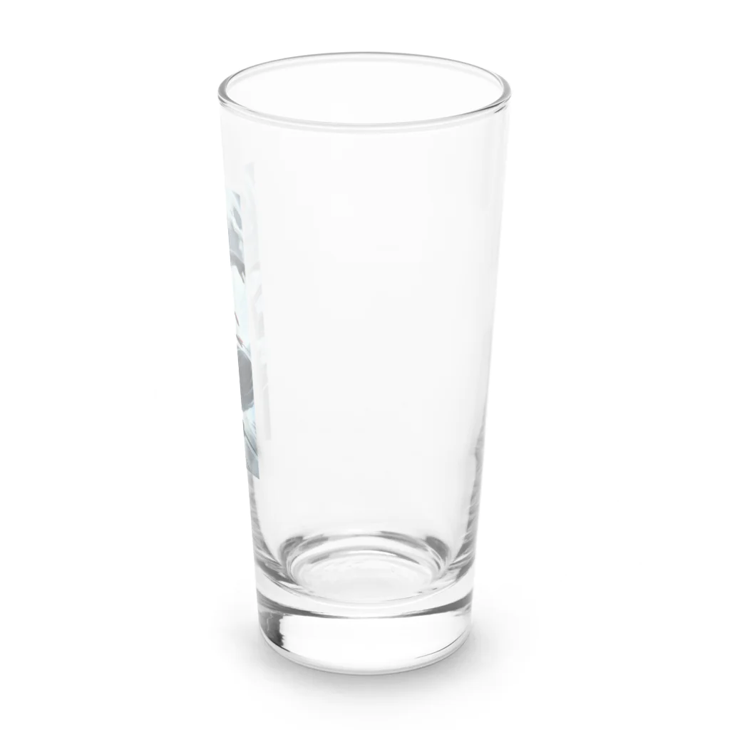 タマちゃんの黒猿 Long Sized Water Glass :right