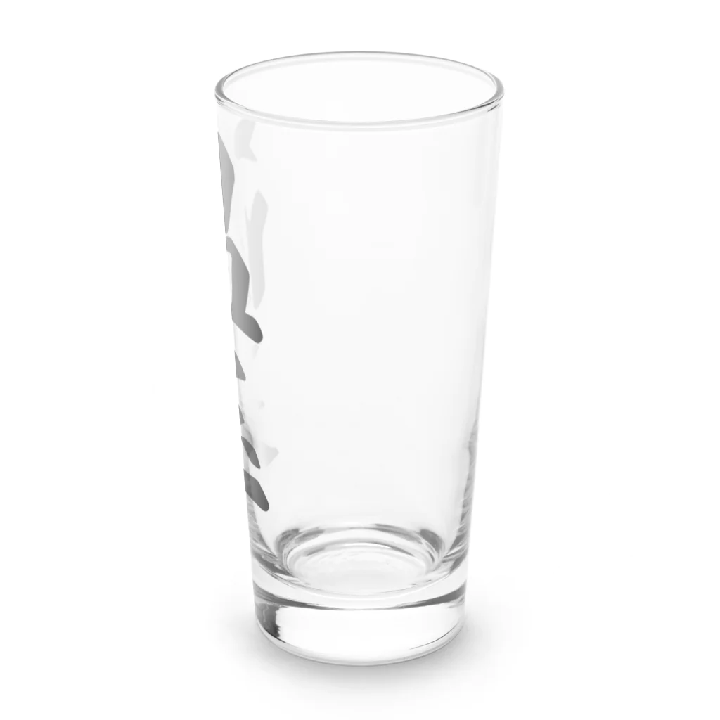 着る文字屋の温玉 Long Sized Water Glass :right