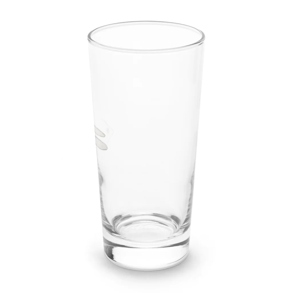 オカメインコとコーヒーの関係性について〜画伯さあしす在廊〜のサアシスのおさかな2 Long Sized Water Glass :right