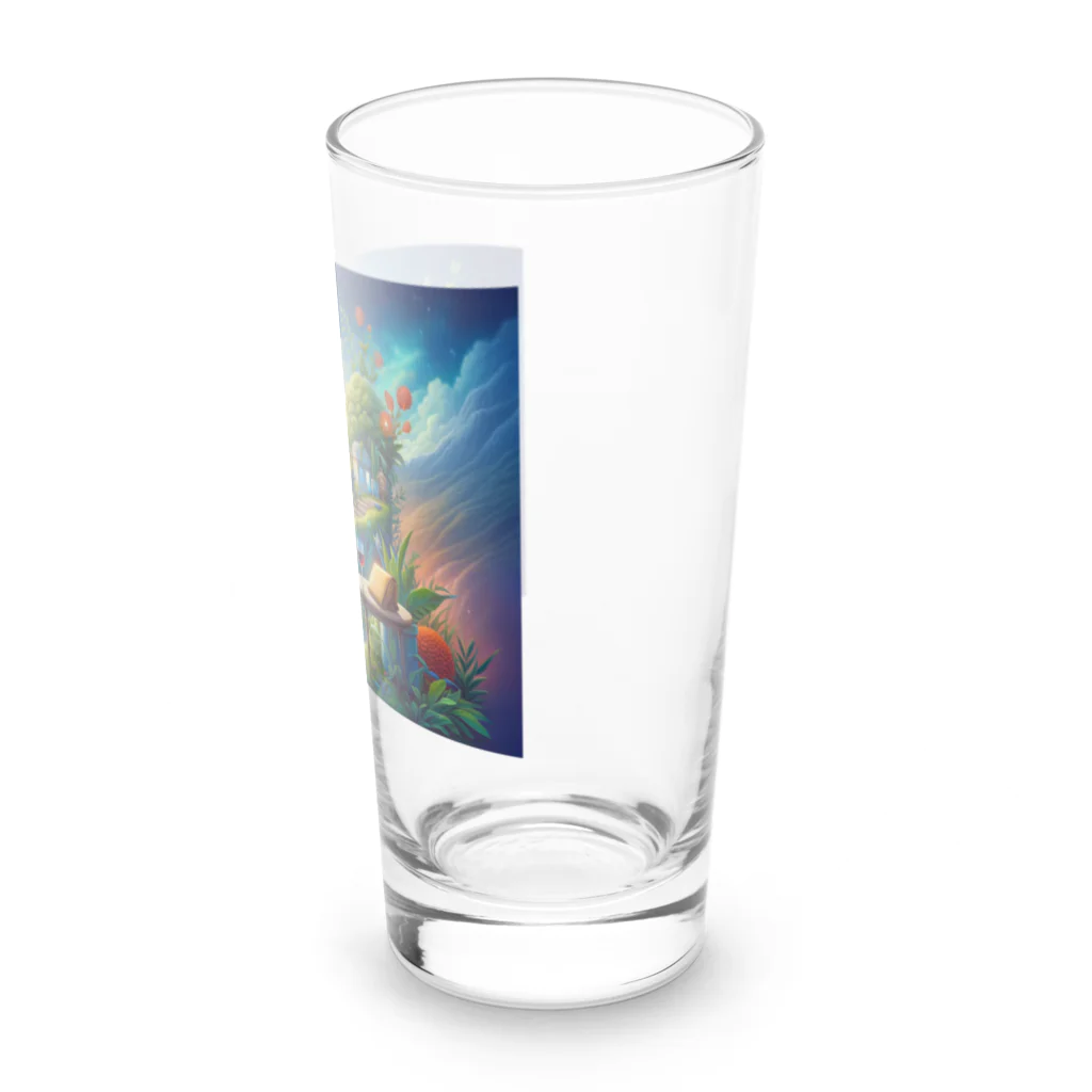 niko&PANDA shopのおとめ座　運気上昇 Long Sized Water Glass :right