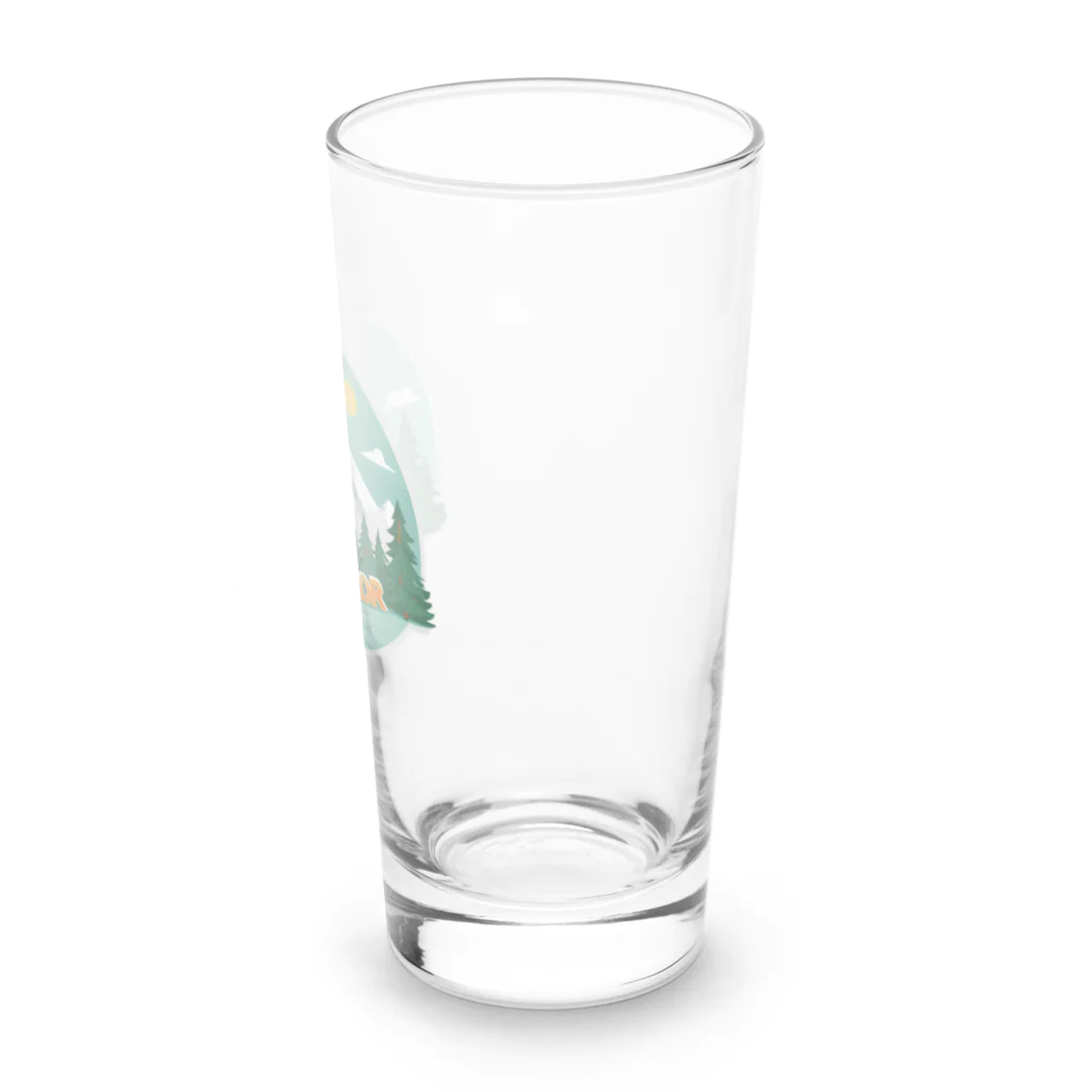 ファンシーTシャツ屋のアウトドアーワッペン Long Sized Water Glass :right