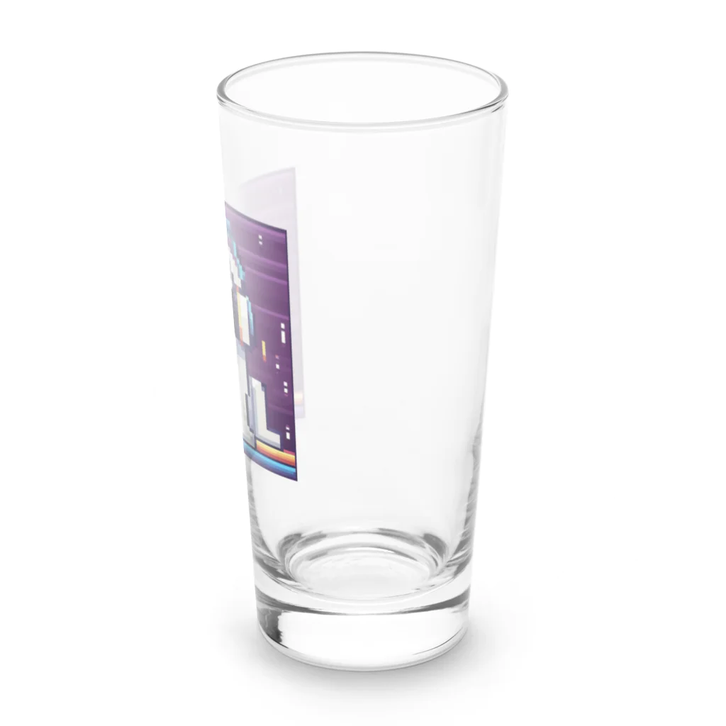 mellowのDJわんこ Long Sized Water Glass :right