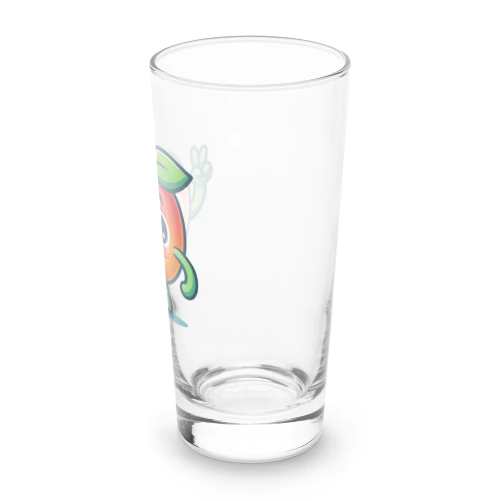 createaiのりんごたん Long Sized Water Glass :right