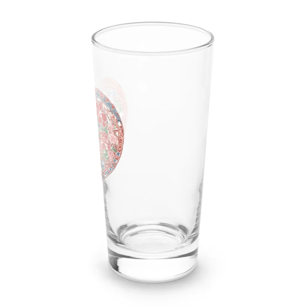 HeartyTimeのハート紅型 Long Sized Water Glass :right