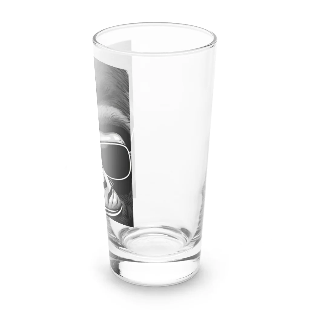 risaharuのかっこいいゴリラ Long Sized Water Glass :right