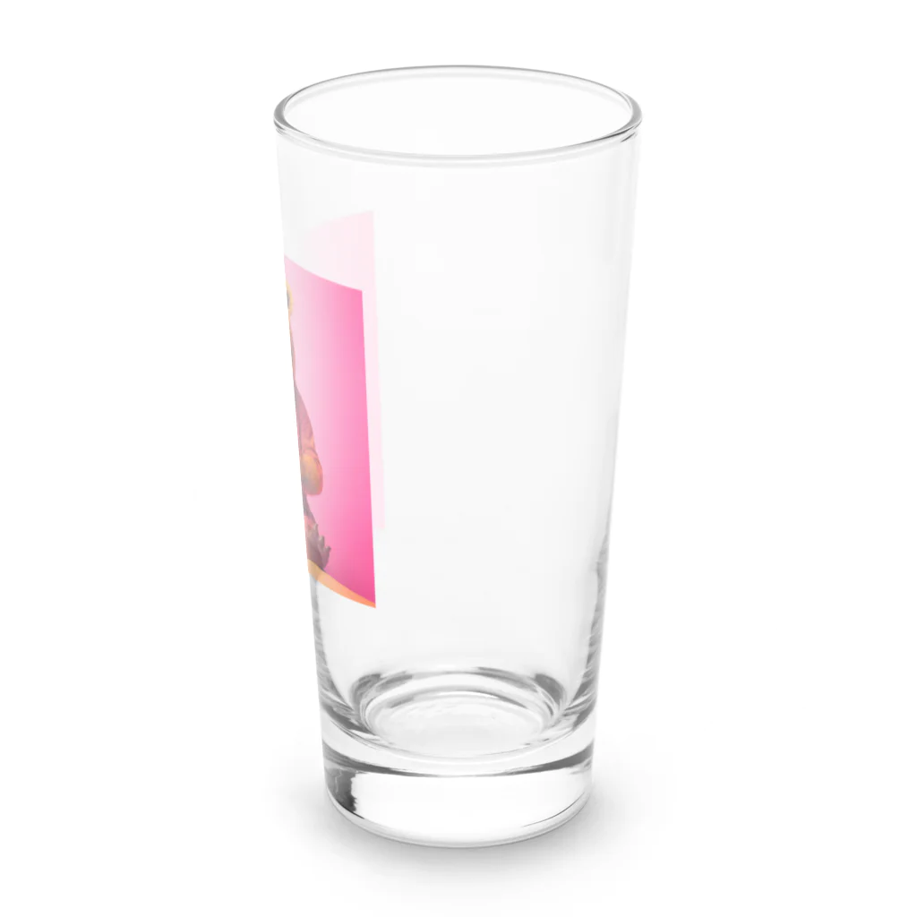 さとうさしみ。のメガネっクマ⑤ Long Sized Water Glass :right