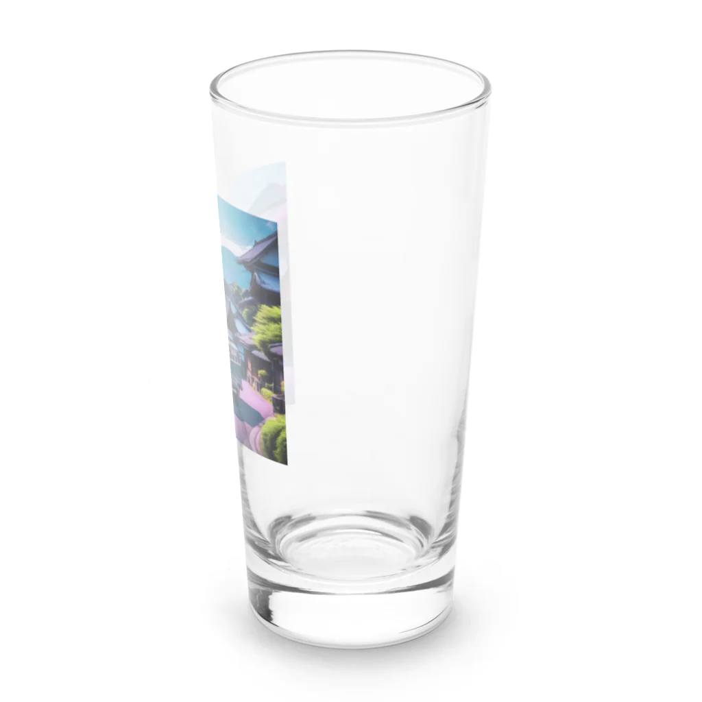 ta95の五箇山合掌造り集落（岐阜県）を旅するワーゲンバス Long Sized Water Glass :right