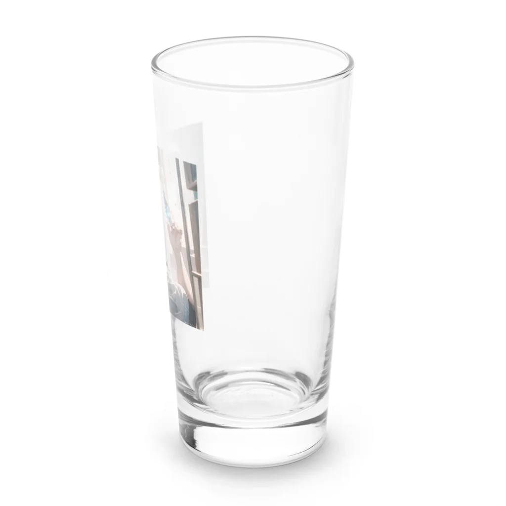 中原ひろふみの望月響 Long Sized Water Glass :right