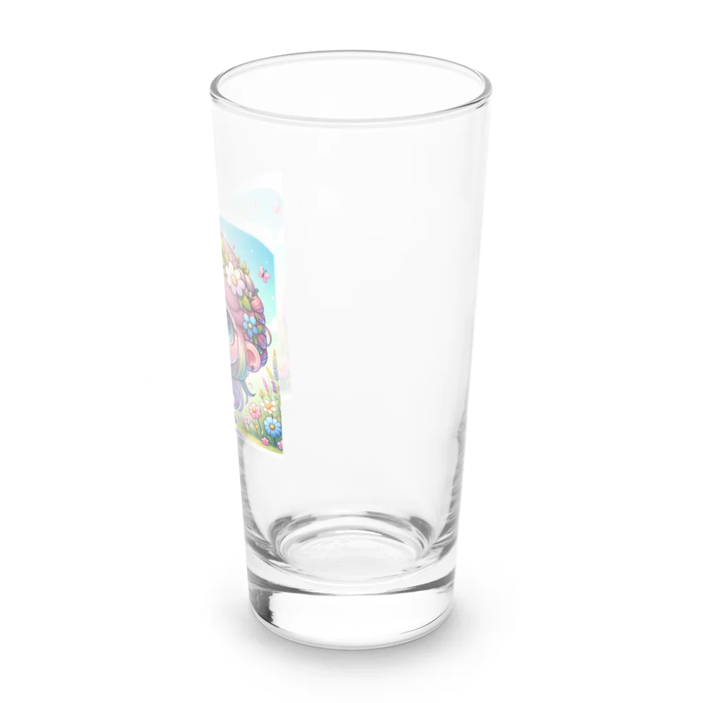 the blue seasonの春の使者 Long Sized Water Glass :right