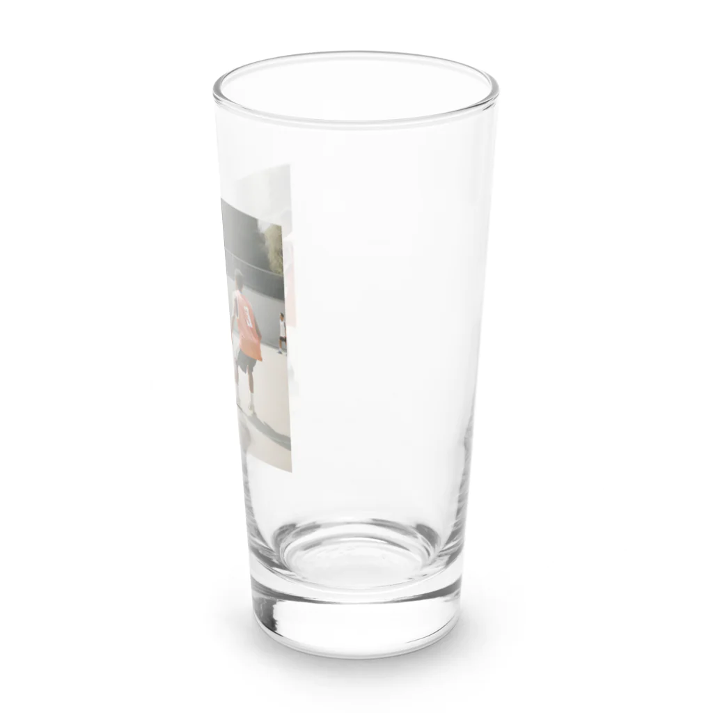 jmdapuwmdのサッカーバスケ Long Sized Water Glass :right