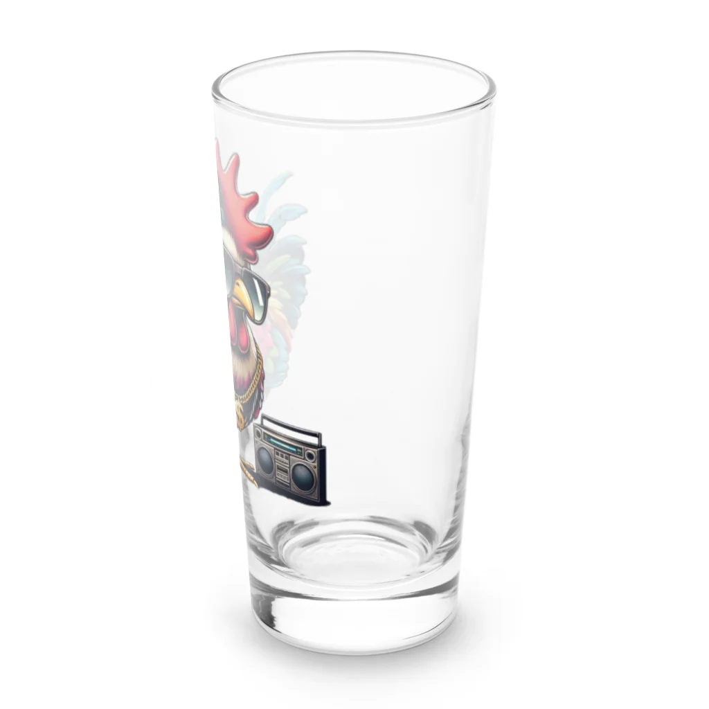 hoodie styleのHIPHOPチャボ Long Sized Water Glass :right