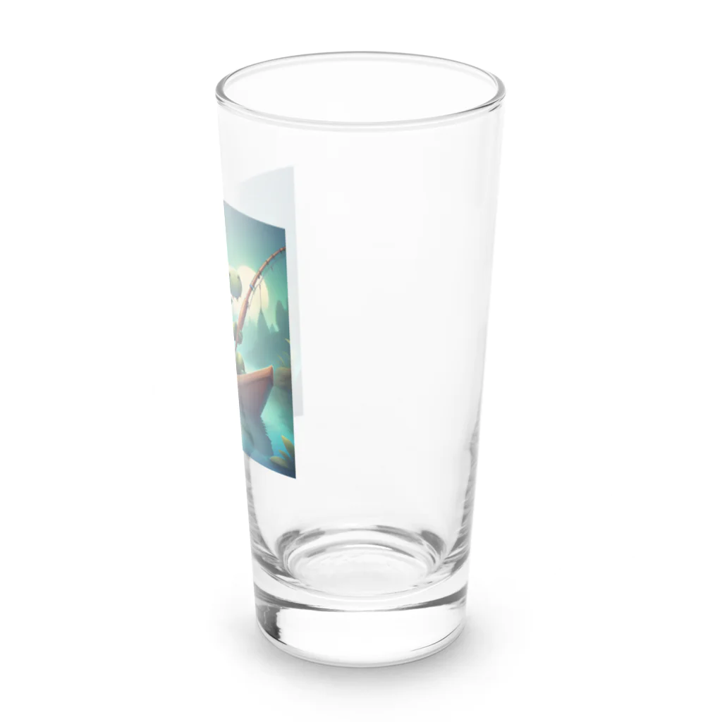 パパショップのかわいいワニ Long Sized Water Glass :right