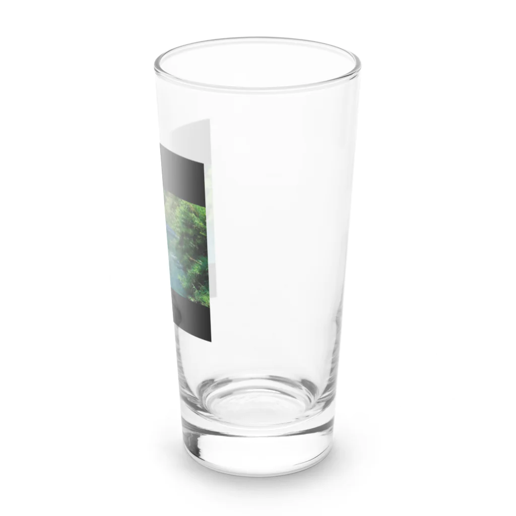 ココロ葉shopのせせらぎ川原 Long Sized Water Glass :right