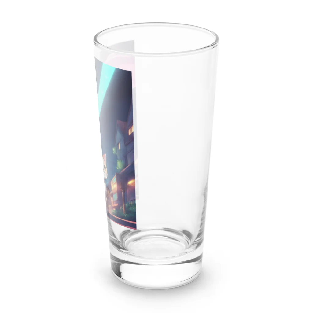 ParadigmStar　パラダイムスターの『猫』と『UFO』が融合した驚愕のキャトルミューティレーションシリーズ Long Sized Water Glass :right